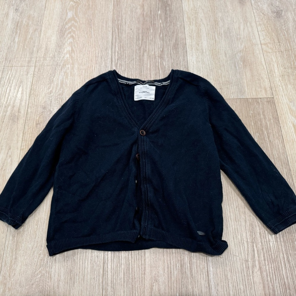 Navy Zara Knitwear